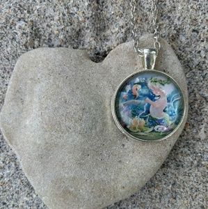 Baby Mermaid Seahorse Necklace